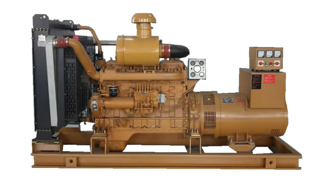 广西上柴250kw大型柴油二手发电机组